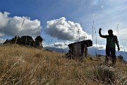 MONTE MINCUCCO (croce 1832 m - cima 2001 m) ad anello dal piano del Lago di Valmora il 17 ottobre 2019 - FOTOGALLERY